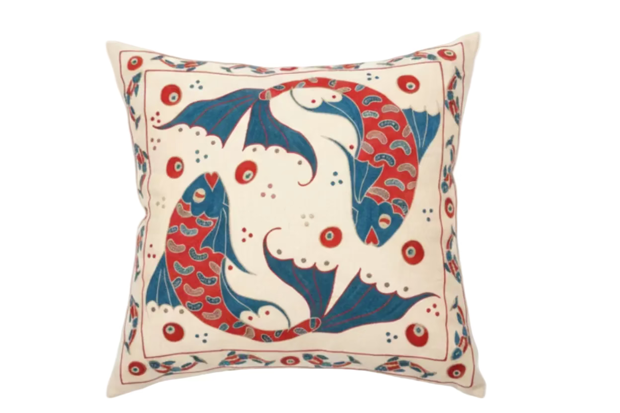 Koi Fish Pillow