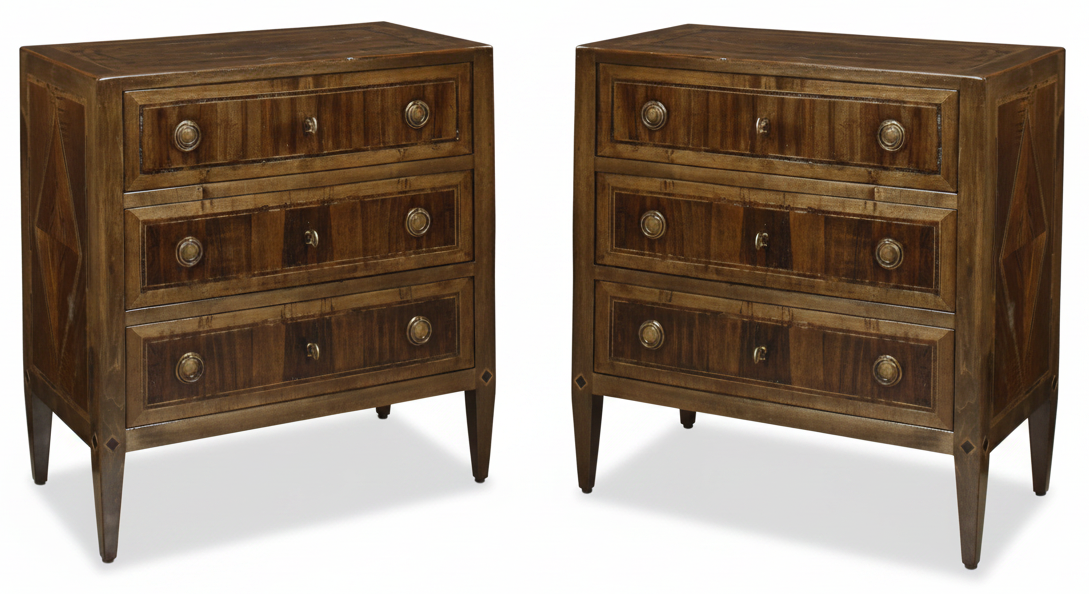 Pair of Bennett Commodes