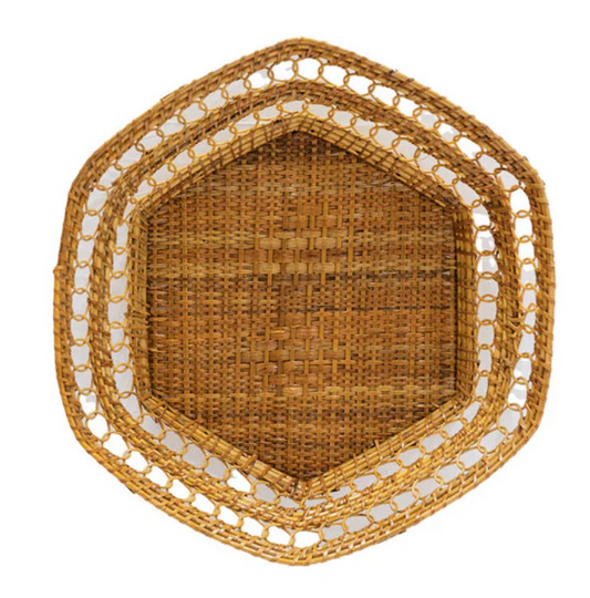 Hexagonal Woven Basket