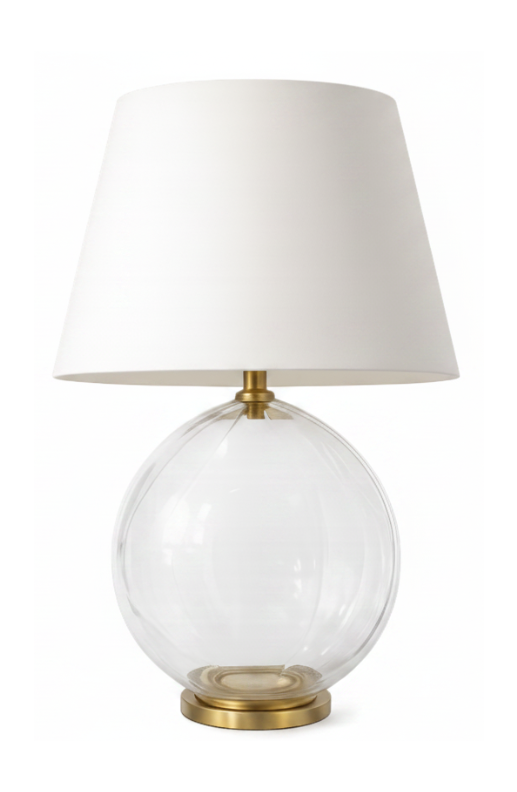 Transparent Glass Table Lamp