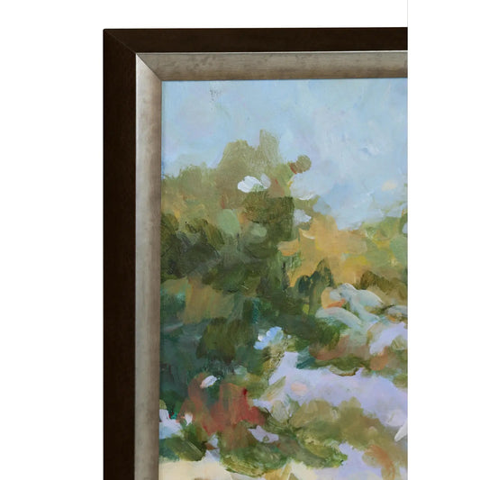 "South African Dunes" Framed Original Acrylic Painting 16x20in