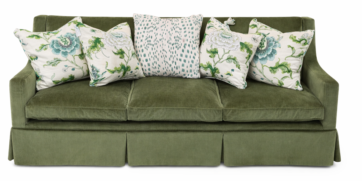 Reupholstered George Smith Sofa