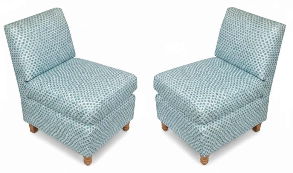Custom Slipper Chairs