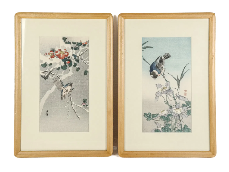 Pair of Japanese Woodblock Print