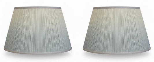 Pair of Blue Ombré Lamp Shades