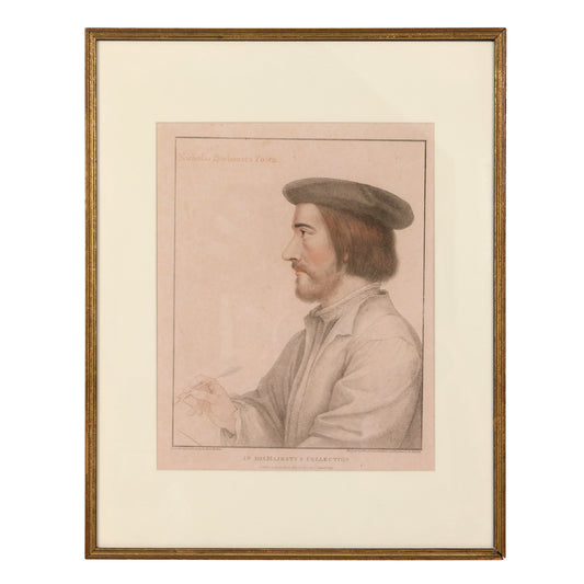 Engravings of Nicholas Borbonius Poeta and The Lady Parker - Pair