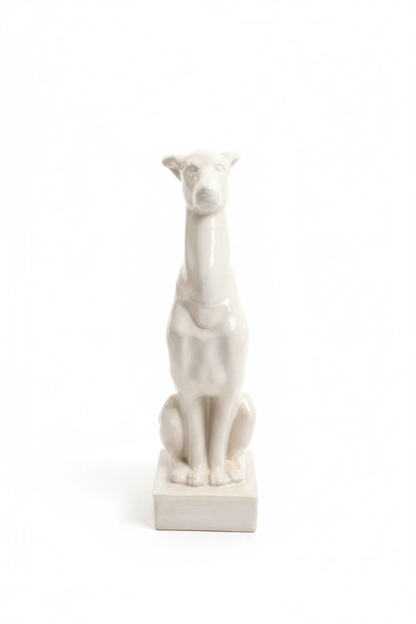 Whippet Statue
