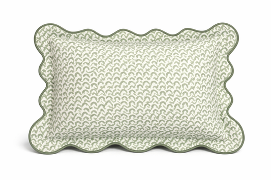 Green Boudoir Pillow