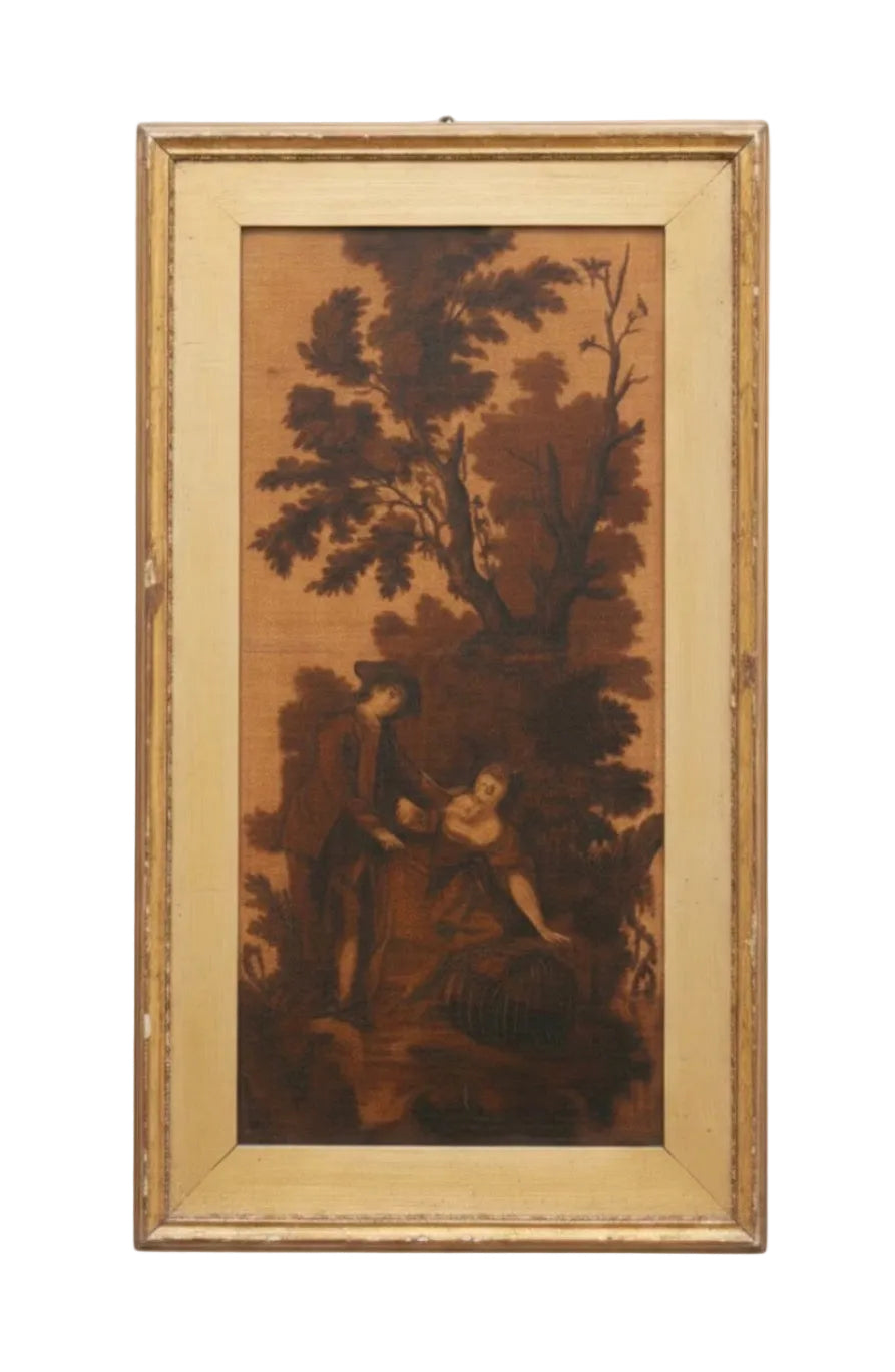 Pair of 18th Century Wallpaper Panels