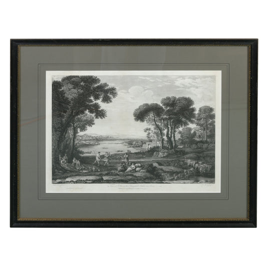 "From a Picture in Pamphili Palace at Rome" Engraving