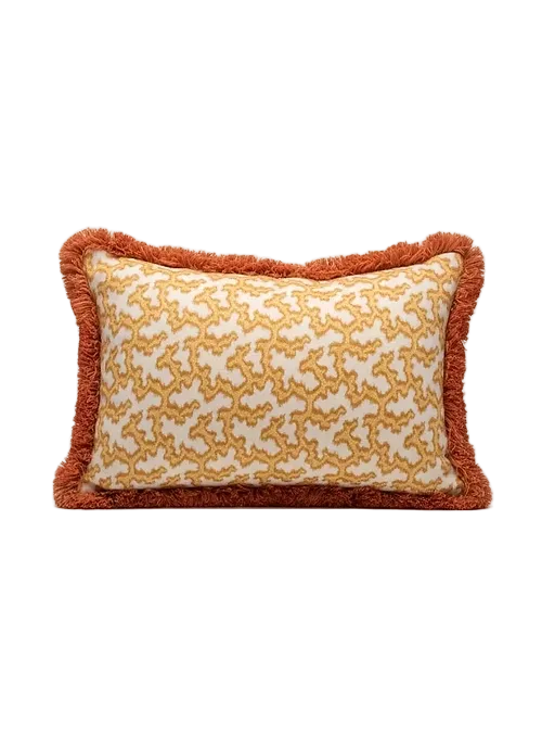 Custom Happy Lumbar Pillow