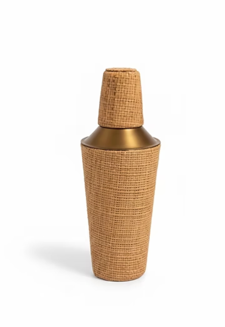 Raffia Cocktail Shaker