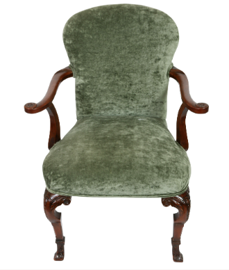 George II Style Carved Armchair