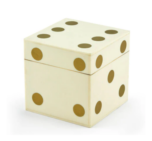 Dice Box with 5 Dice