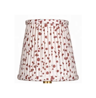 Round Pleated Sconce Shade