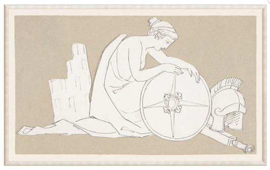 Wedgewood Tile Design II, 1899 Etching