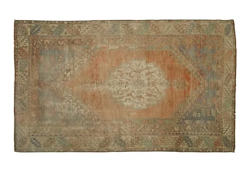 Geometric Anatolian Wool Rug #132