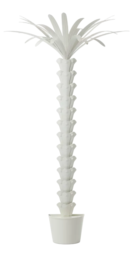 Palm Tree Metal Sculpture