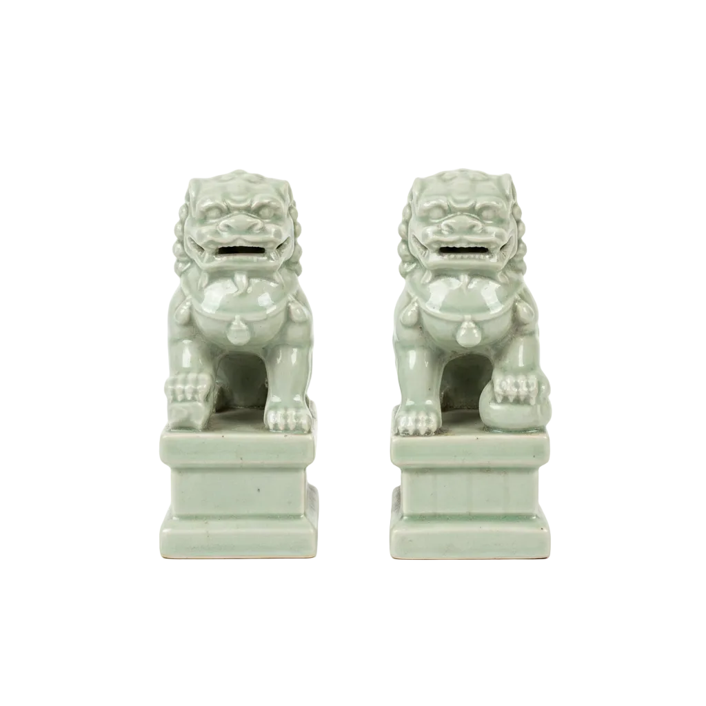 Celadon Foo Dogs