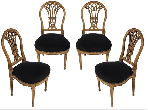 Set of 4 Regency Side Chairs