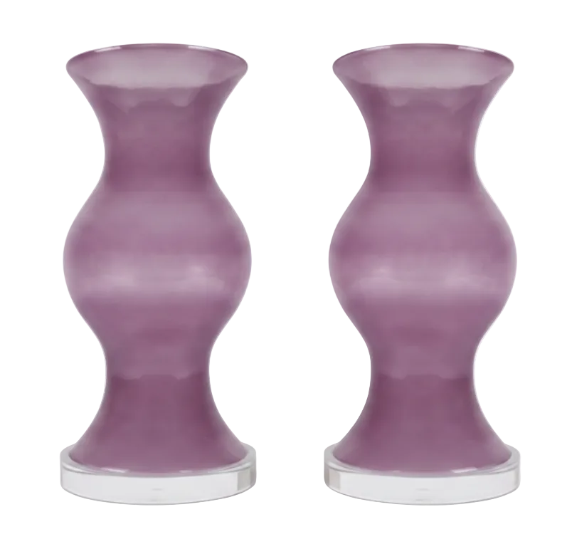 Pair of Kandace Hurricanes orchid color