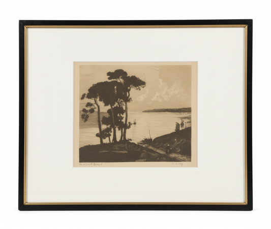 Pencil Signed Etching "Holland Coast"