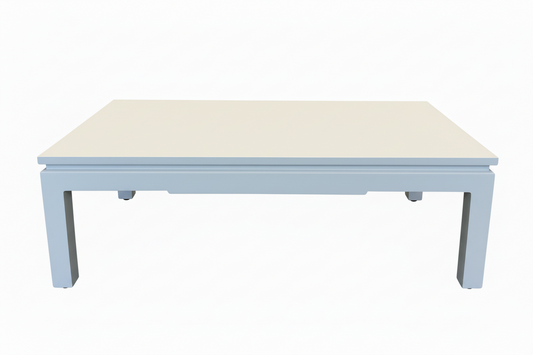 Vintage white painted coffee table