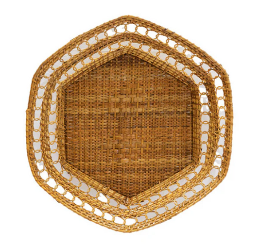 Hexagonal Woven Basket