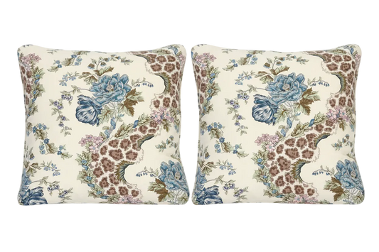 Pair of Custom Square Pillows