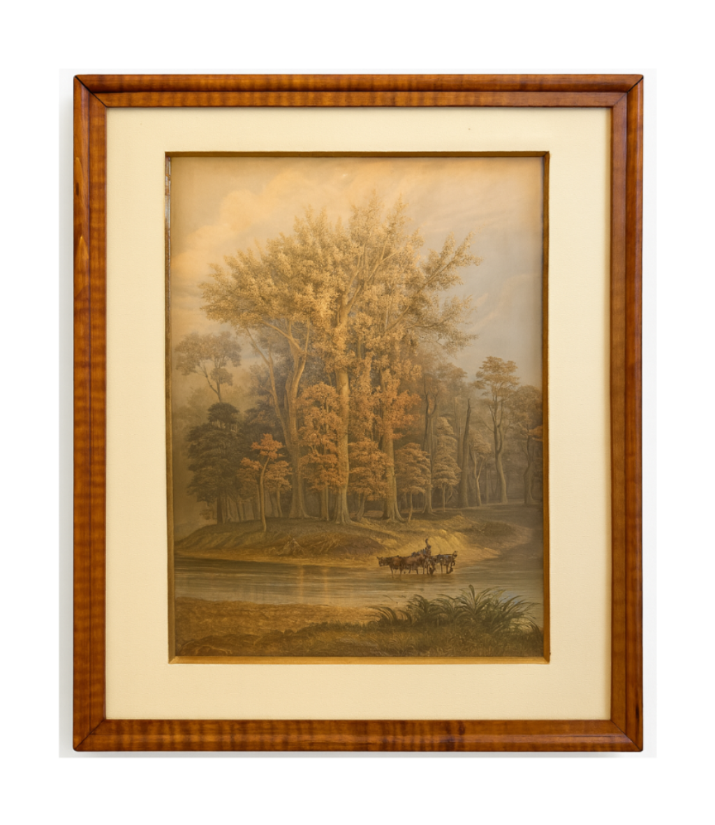 Tree Pastel Artwork