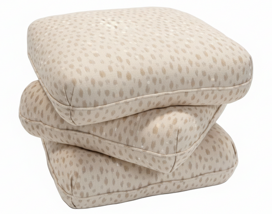 Custom Upholstered Ottoman