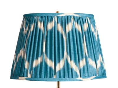 14" Straight Empire Silk Ikat Lampshade