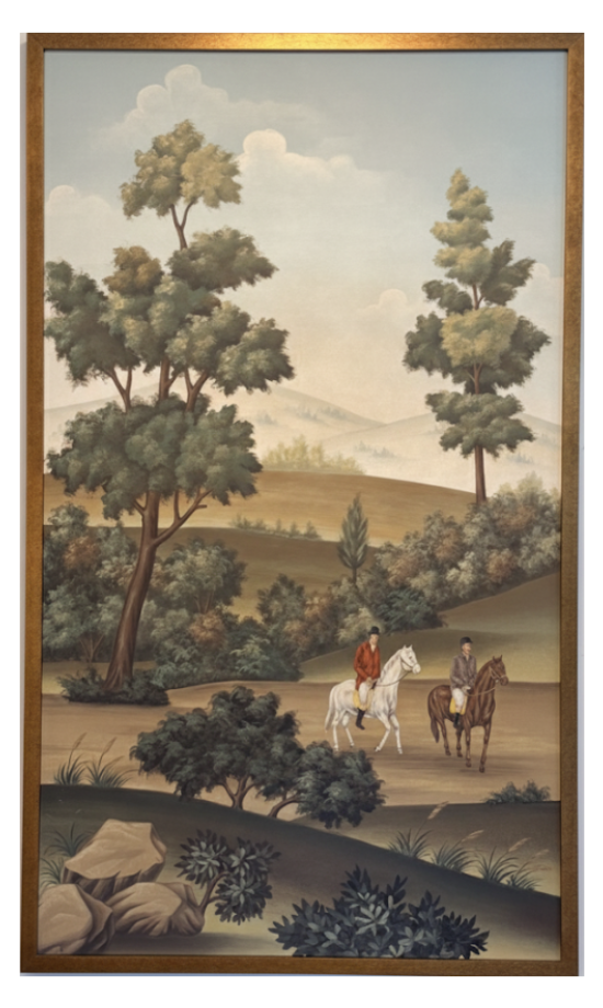 Classic Horse Country Scene Panel (B)