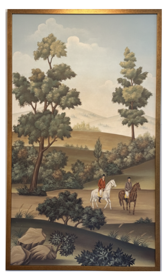 Classic Horse Country Scene Panel (B)