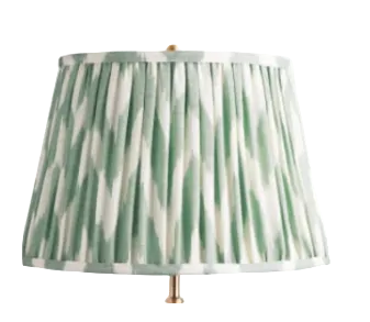 14" Straight Empire Ikat Zig Zag Lampshade