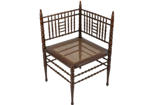 Cane Corner Chair
