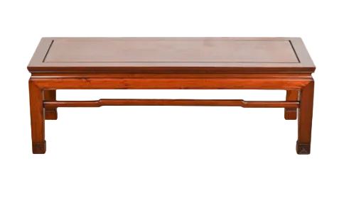 Oriental Style Hand Carved Low Coffee Table